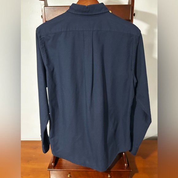 Ralph Lauren Polo Women’s Large Dark Blue/ Navy Button Down Long Sleeve Shirt - Picture 3 of 5